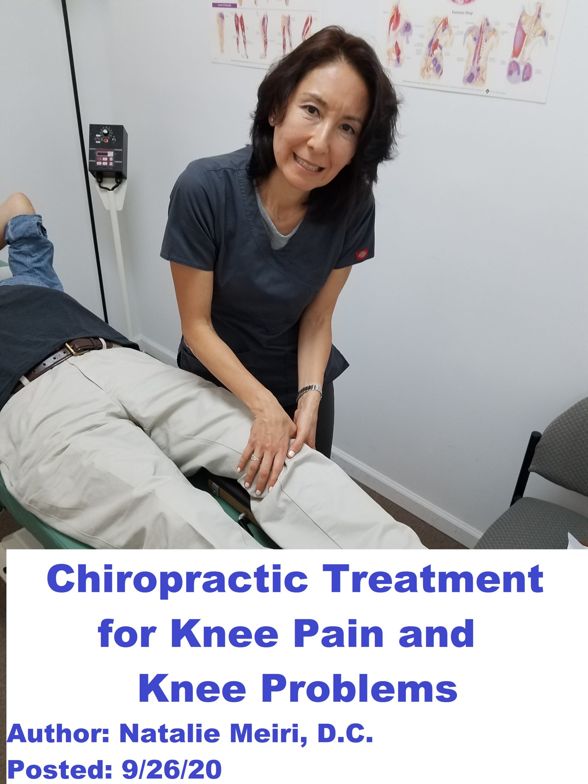 Chiropractic Treatment for Knee Pain and Knee Problems